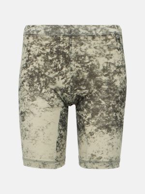 Jersey shorts mit print Knwls grau