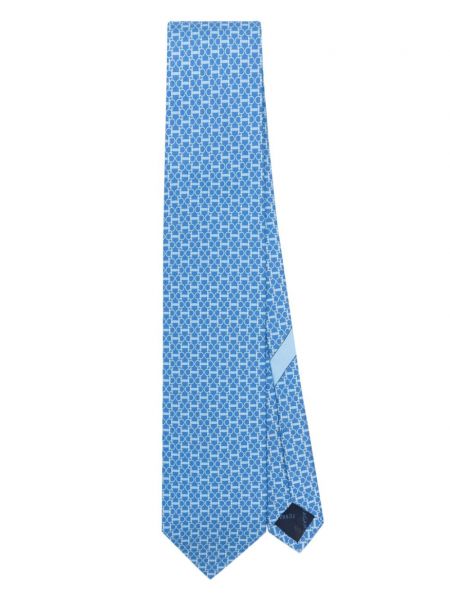 Šilkinis kaklaraištis Ferragamo
