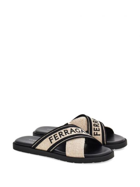 Bavlněné sandály Ferragamo