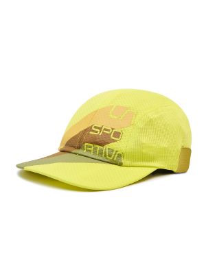 Cappello con visiera La Sportiva giallo