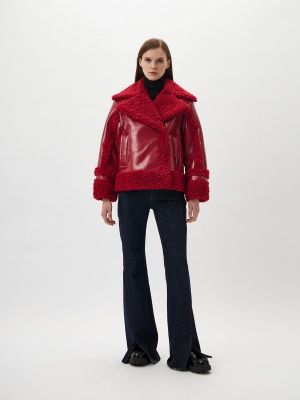 Пальто Karl Lagerfeld красное