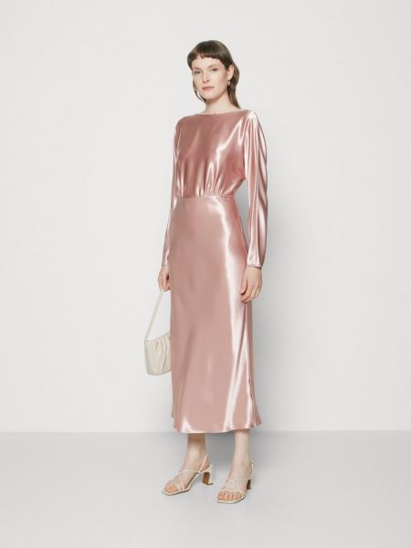 Sukienka wieczorowa Calvin Klein różowa