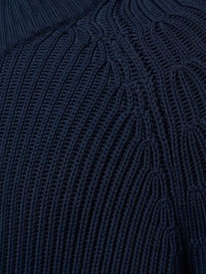 Jedwabny kardigan bawełniany Tom Ford niebieski