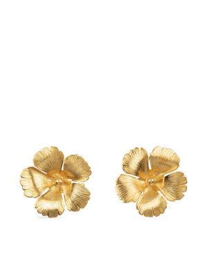 Φλοράλ σκουλαρίκια Jennifer Behr χρυσό