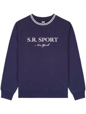 Sweatshirt mit print mit rundem ausschnitt Sporty & Rich