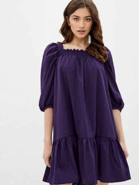Платье Avemod фиолетовое