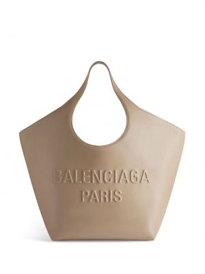 Kožená nákupná taška Balenciaga