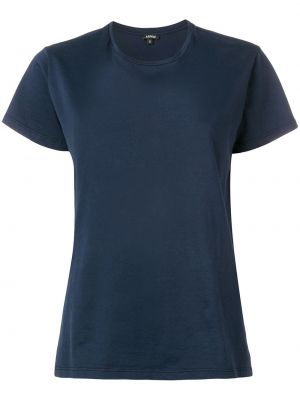 Voľné priliehavé tričko Aspesi modrá