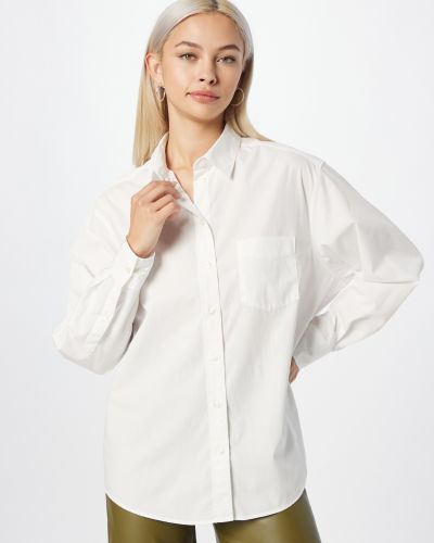 Pamučna bluza Gap bijela