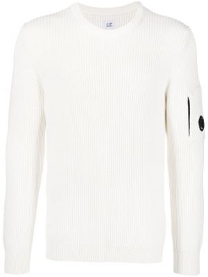 Пуловер C.p. Company бяло