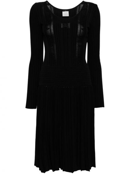 Šaty Chanel Pre-owned černé