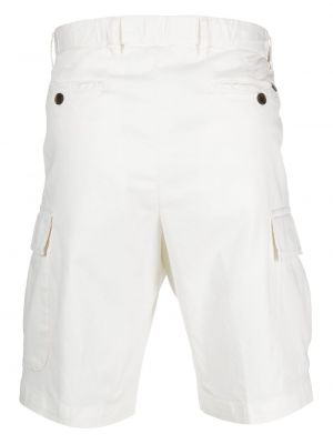 Shorts cargo Corneliani blanc