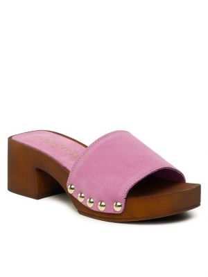 Ниски обувки Cafènoir розово