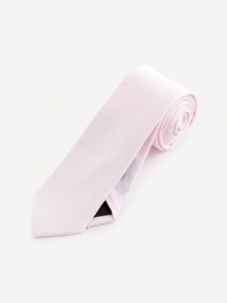 Różowy krawat Celio