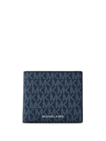 Jakarlı cüzdan Michael Kors mavi