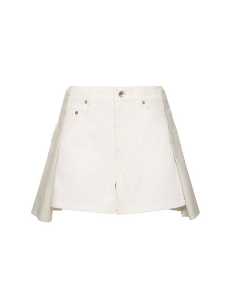 Ull jeans-shorts Sacai