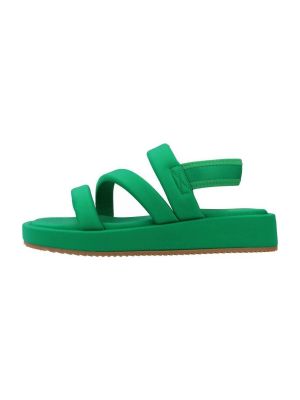 Sandály La Strada zelené