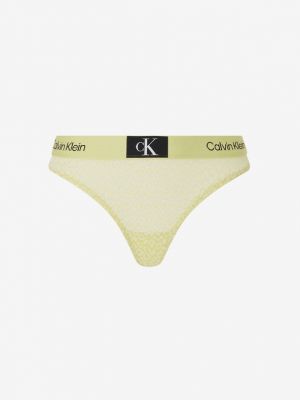 Szorty Calvin Klein Underwear żółte