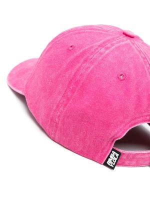 Haftowana czapka z daszkiem Bimba Y Lola różowa