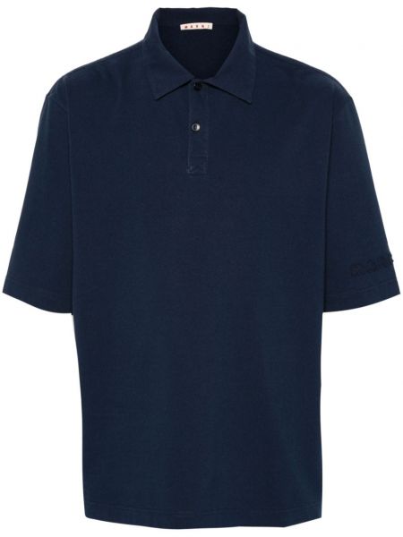 Poloshirt Marni blå