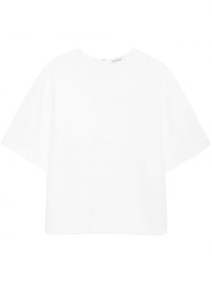 T-shirt en crêpe Anine Bing blanc