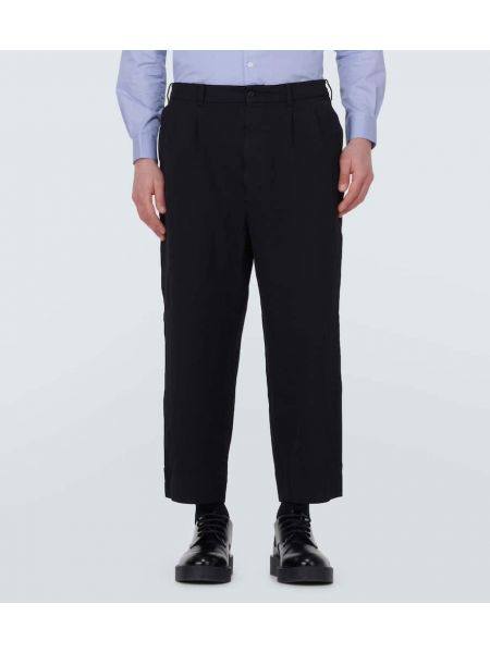 Pantaloni baggy Comme Des Garçons Homme nero