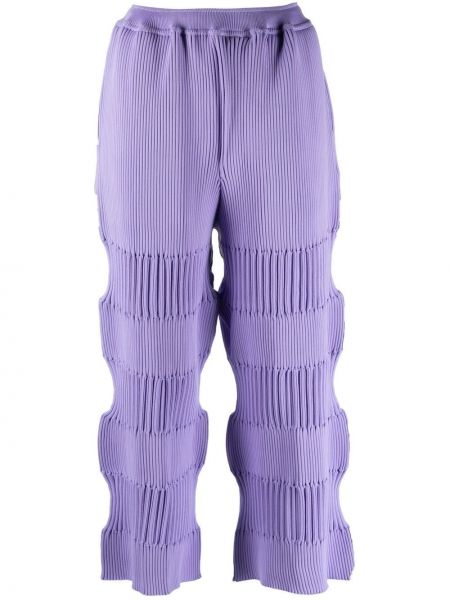 Плисирани панталон Cfcl виолетово