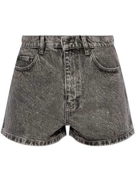Kratke jeans hlače Rotate Birger Christensen siva