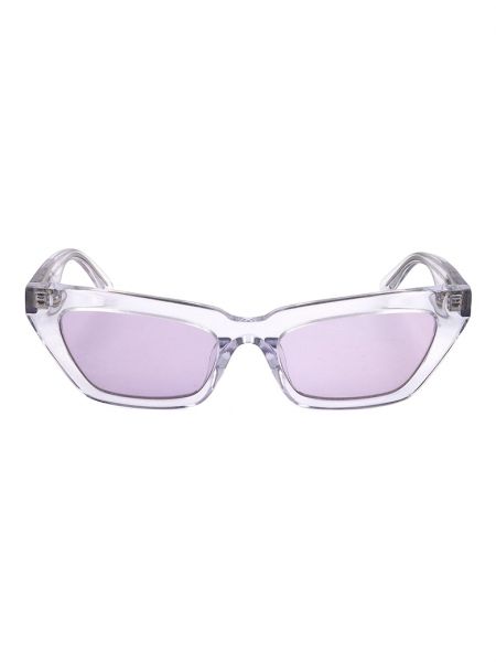 Прозрачные однотонные очки солнцезащитные Guess