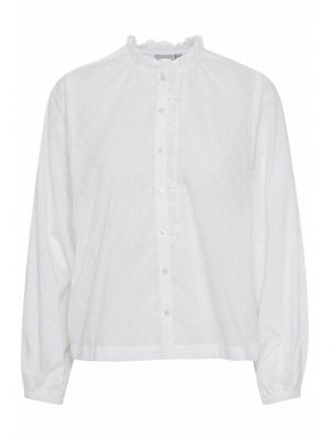 Риза Ichi бяло