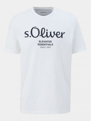 Koszulka S.oliver biała