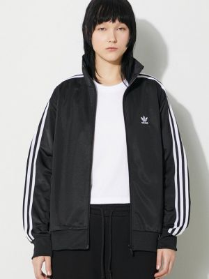 Чорний светр з аплікацією Adidas Originals