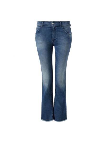 Bootcut jeans mit fransen Emporio Armani blau