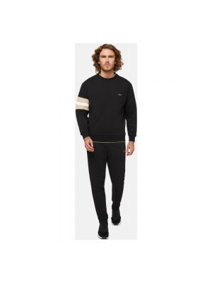Sweatshirt mit rundem ausschnitt Boggi Milano schwarz