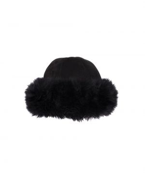 Кожаная шляпа Eastern Counties Leather черная
