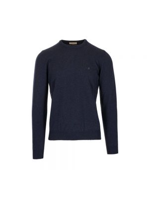 Sweter wełniany Brooksfield niebieski