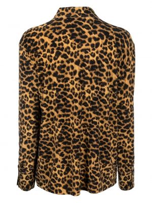 Hemd mit print mit leopardenmuster Norma Kamali