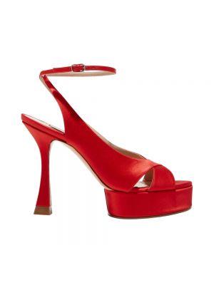 Sandały Casadei czerwone
