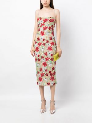 Sukienka midi w kwiatki Rachel Gilbert