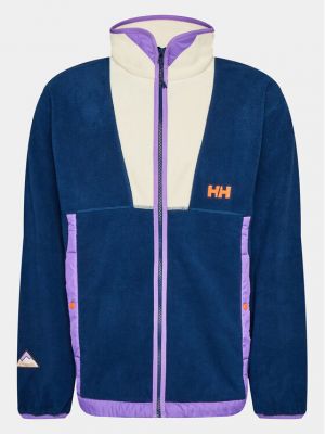 Relaxed fit fliso džemperis Helly Hansen mėlyna