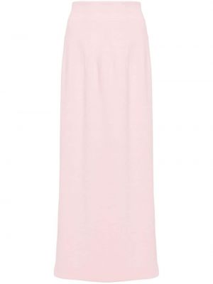 Maksi suknja od krep Staud ružičasta