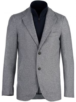 Woll blazer Norwegian Wool grau
