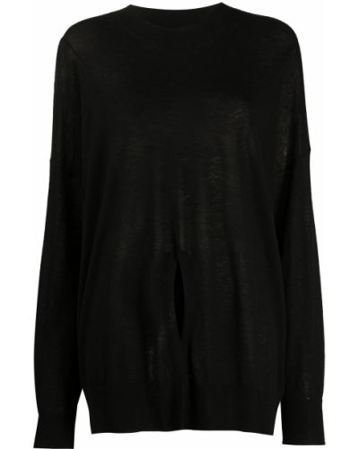 Jersey de punto de tela jersey con estampado de cachemira Zadig&voltaire negro