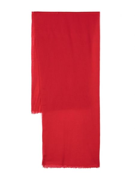 Μάλλινος κασκόλ με διαφανεια Polo Ralph Lauren κόκκινο