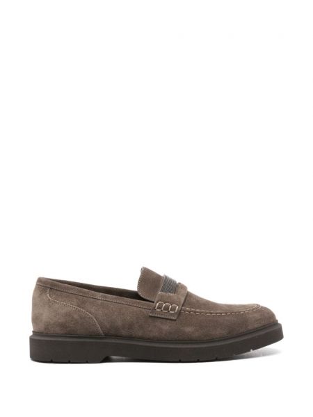 Loafers Brunello Cucinelli brun