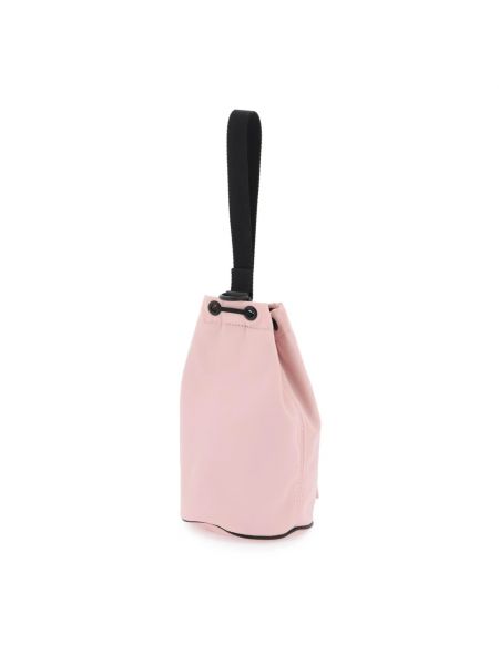 Nylonowa torba Moncler różowa