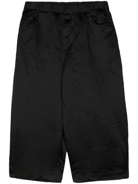 Relaxed fit bermuda kratke hlače Black Comme Des Garçons črna