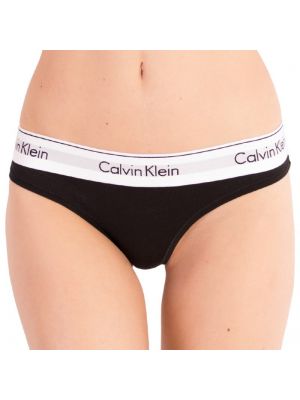 Kalhotky string Calvin Klein černé