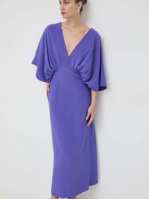 Obleka Liviana Conti vijolična