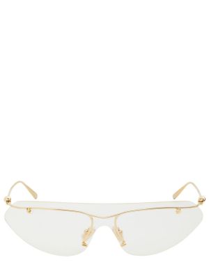 Slnečné okuliare Bottega Veneta zlatá